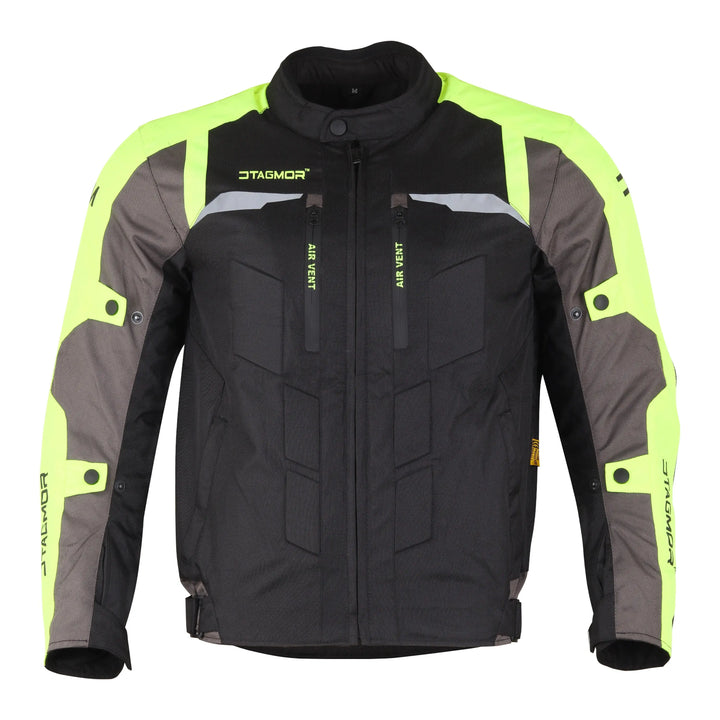 Orlando 7.8 fluorescent-green-black Motorcycle Jacket#color_fluorescent-green-black