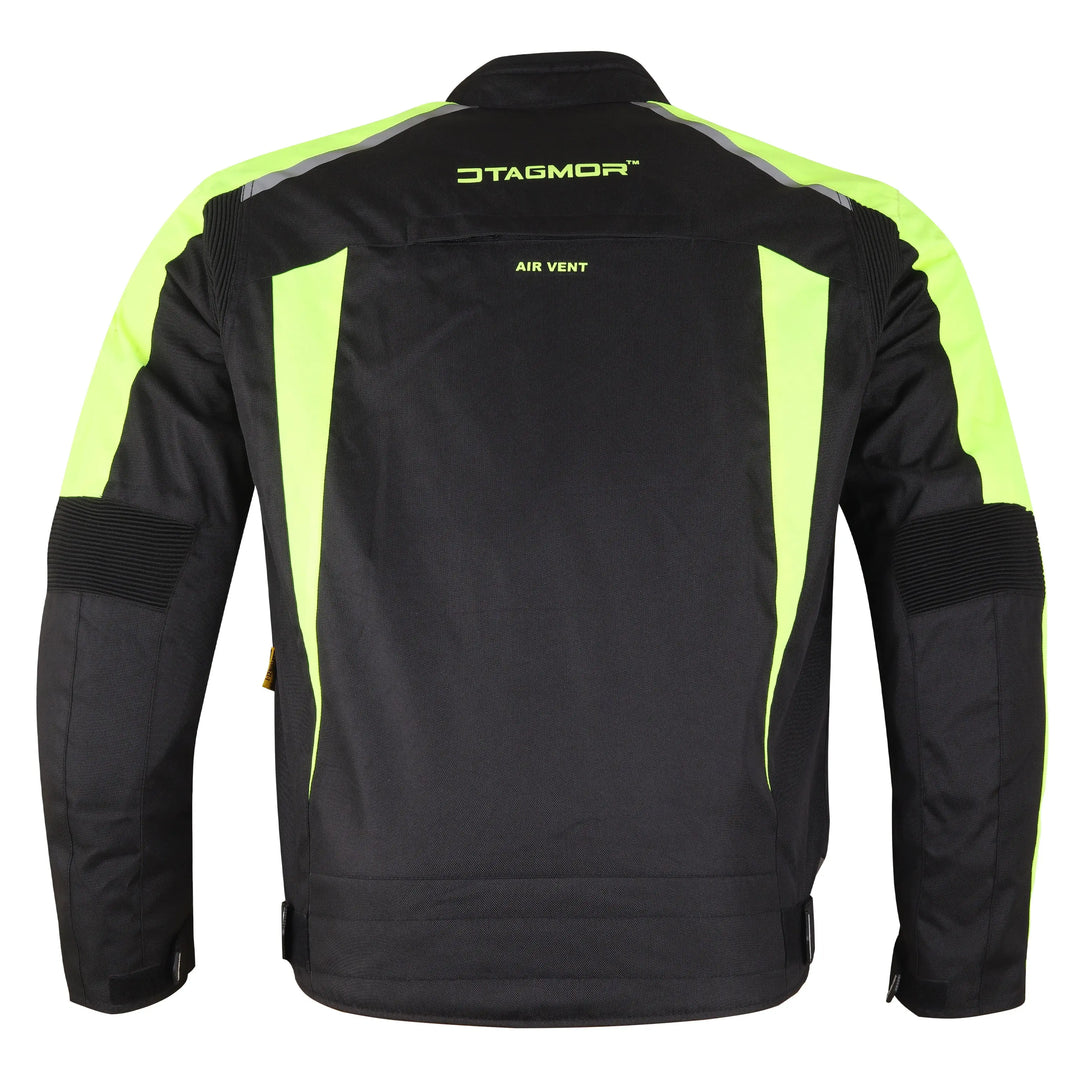 Orlando 7.8 fluorescent-green-black Motorcycle Jacket#color_fluorescent-green-black