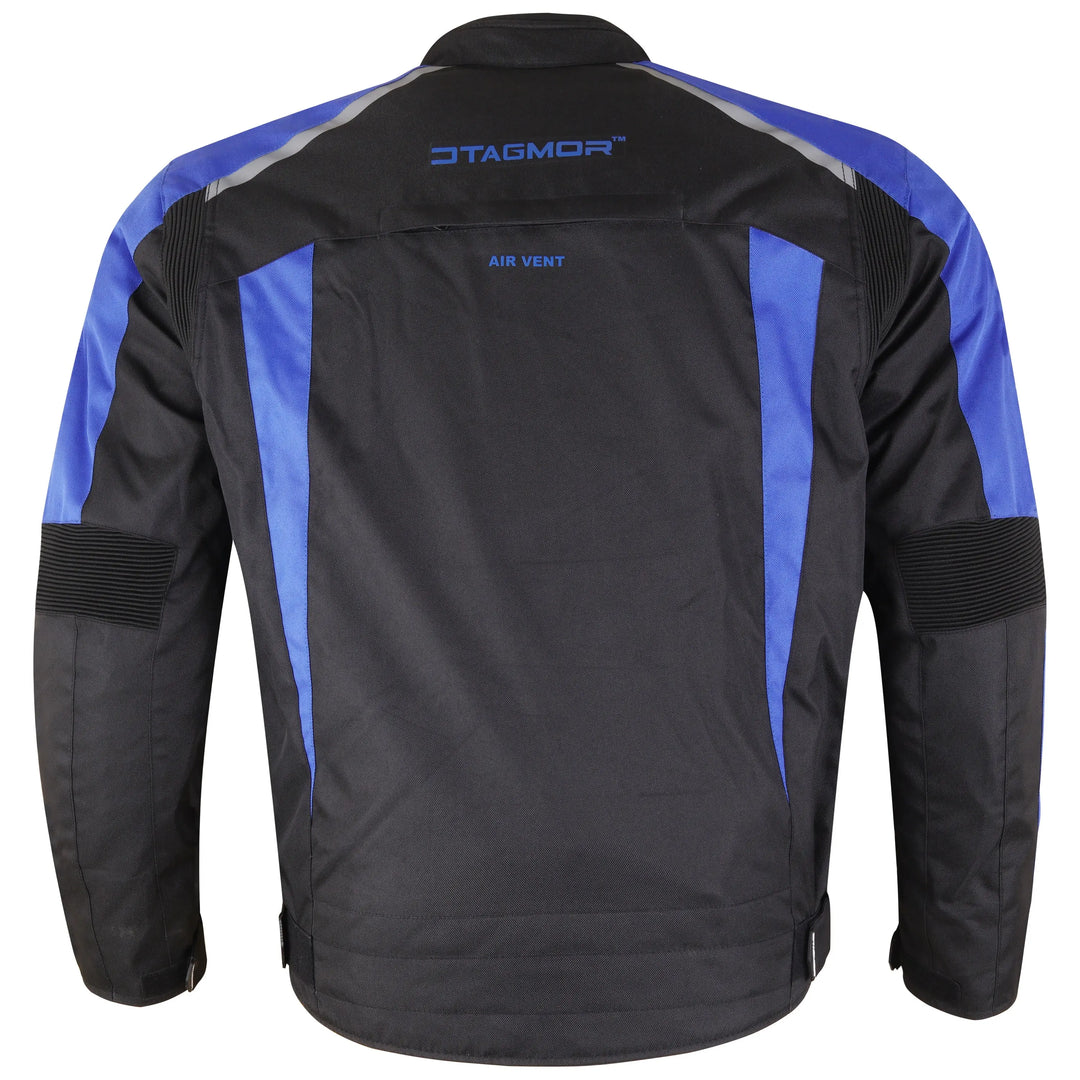 Orlando 7.8 Motorcycle Blue-Black Jacket#color_blue-black