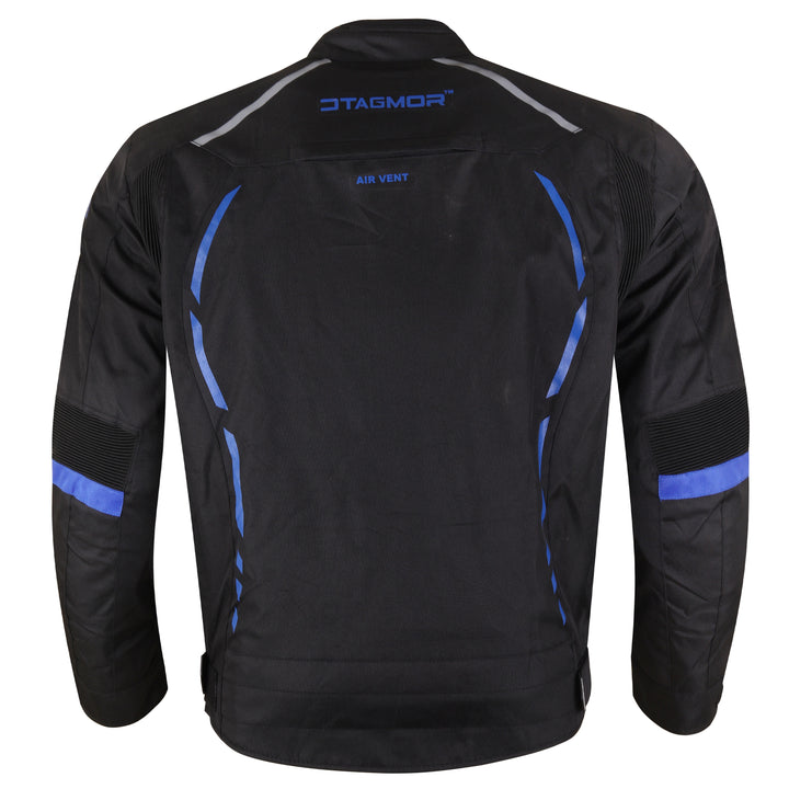 Atlanta 1.2 Motorcycle Jacket#color_blue-black