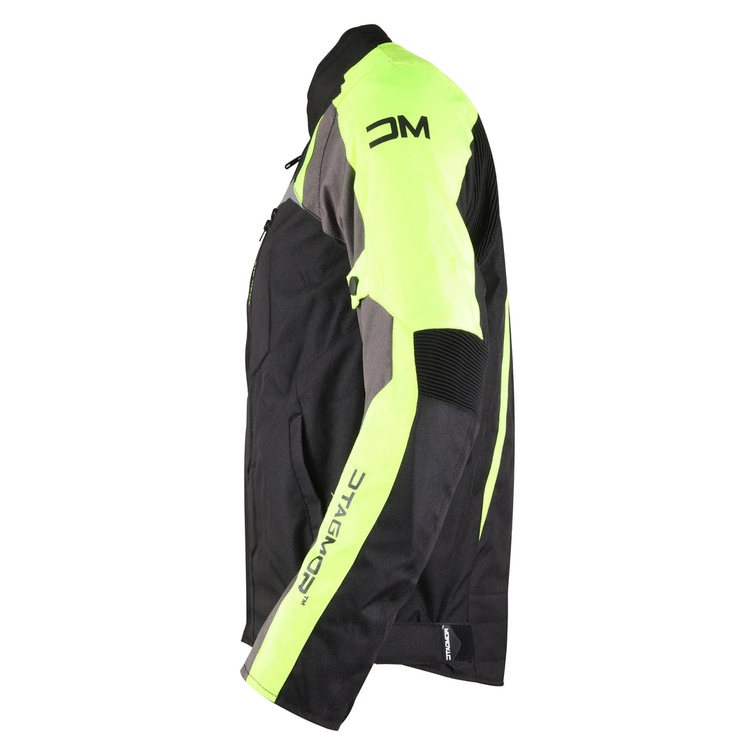 Orlando 7.8 fluorescent-green-black Motorcycle Jacket#color_fluorescent-green-black